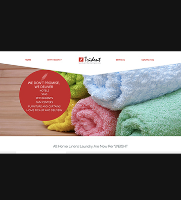 New website for Laundry Services 